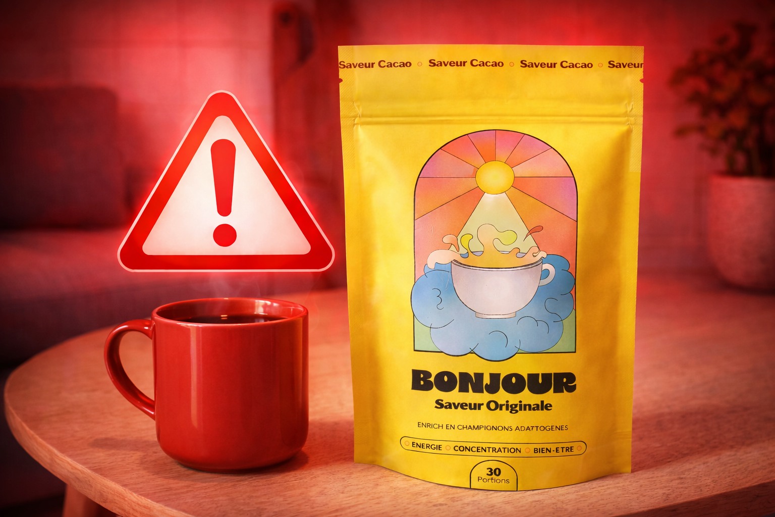 boisson bonjour danger
