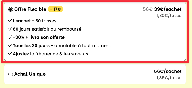 bonjour abonnement