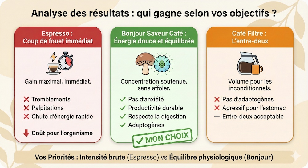 bonjour vs café