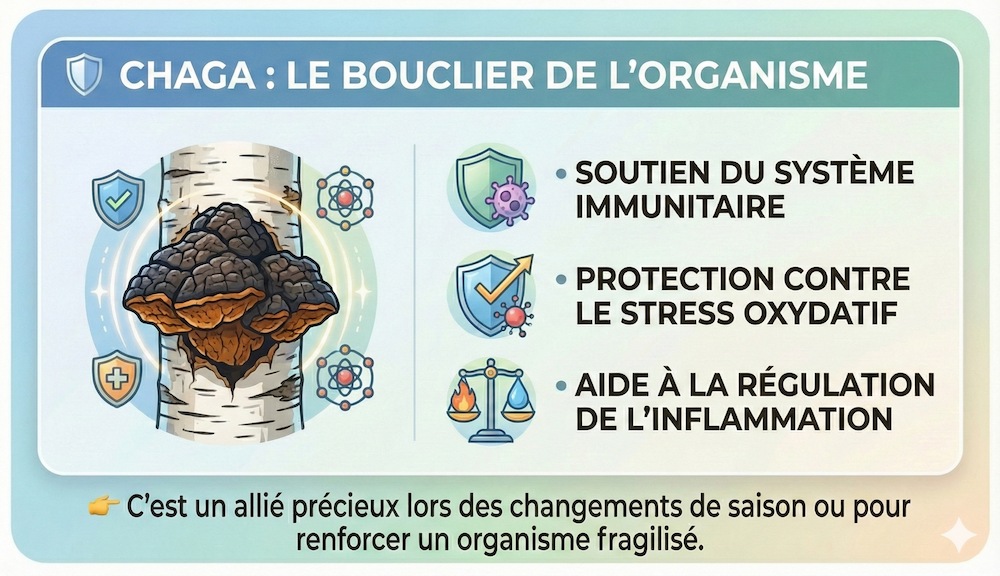 chaga bienfaits