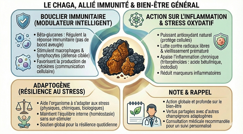 chaga immunité