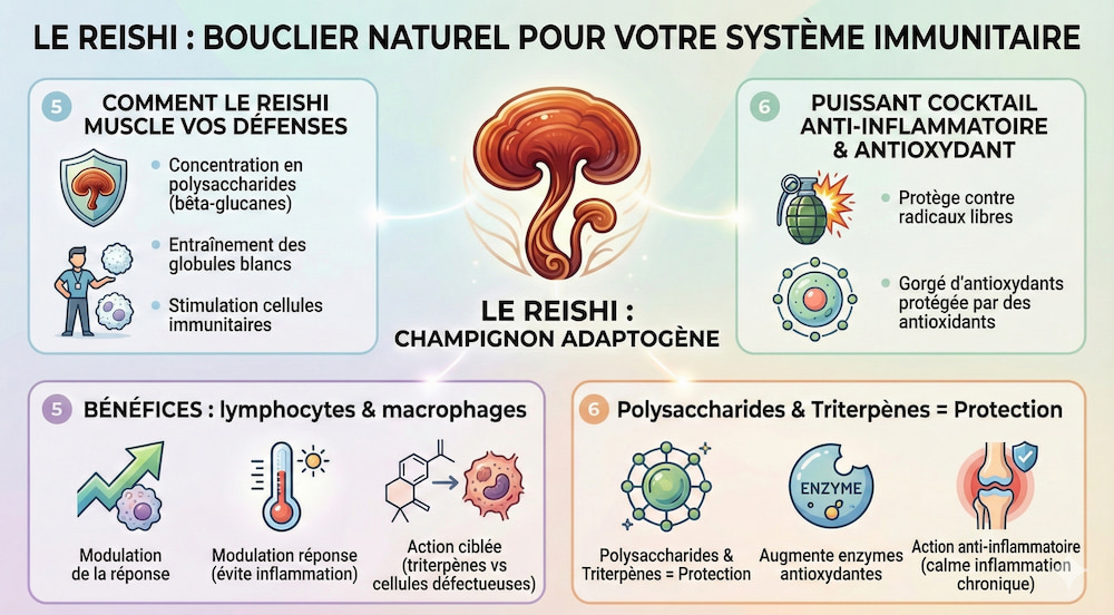 reishi système immunitaire